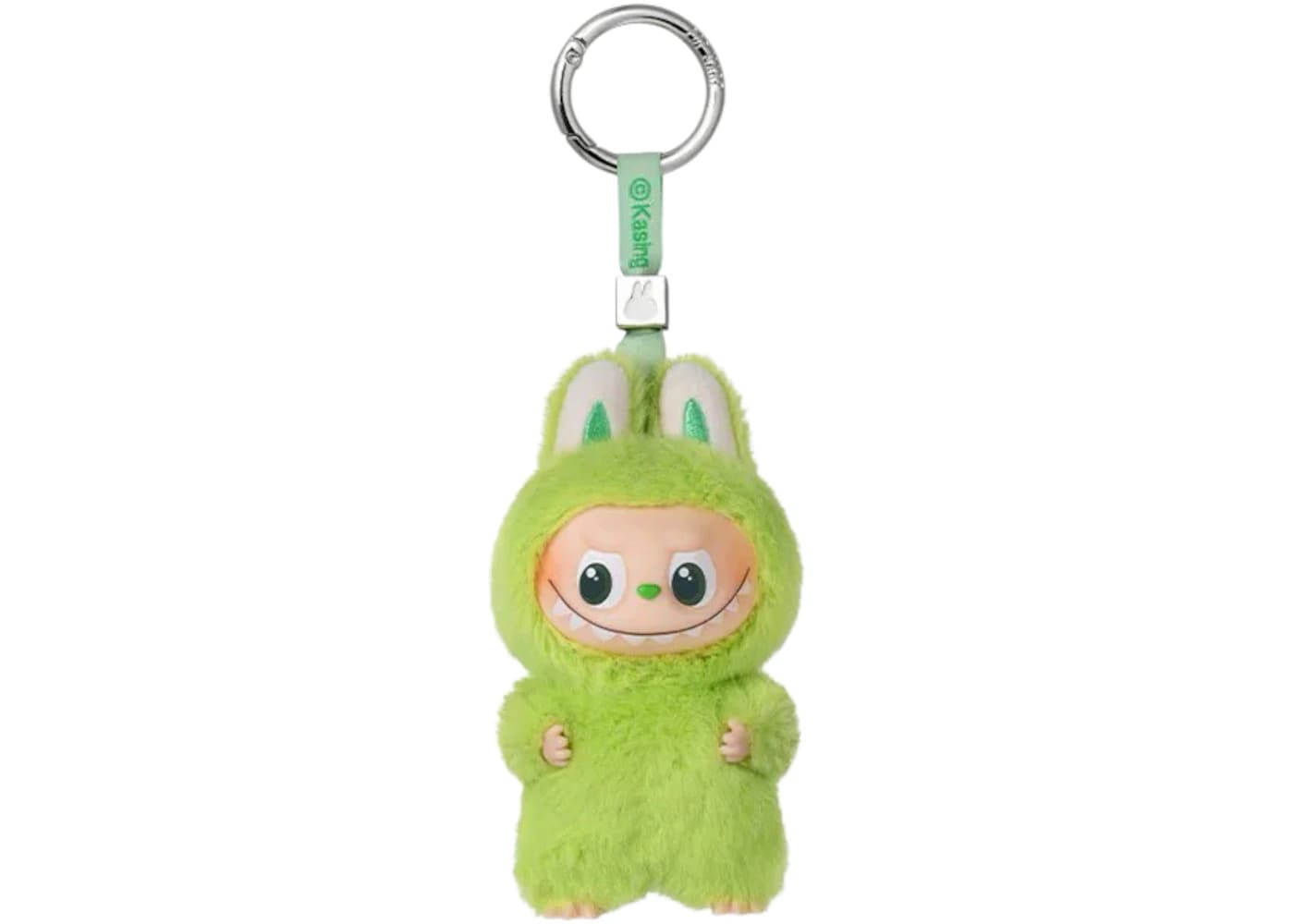 Pop Mart Labubu The Monsters Pin for Love Series "V" Vinyl Plush Pendant - BigBoiSneakers 