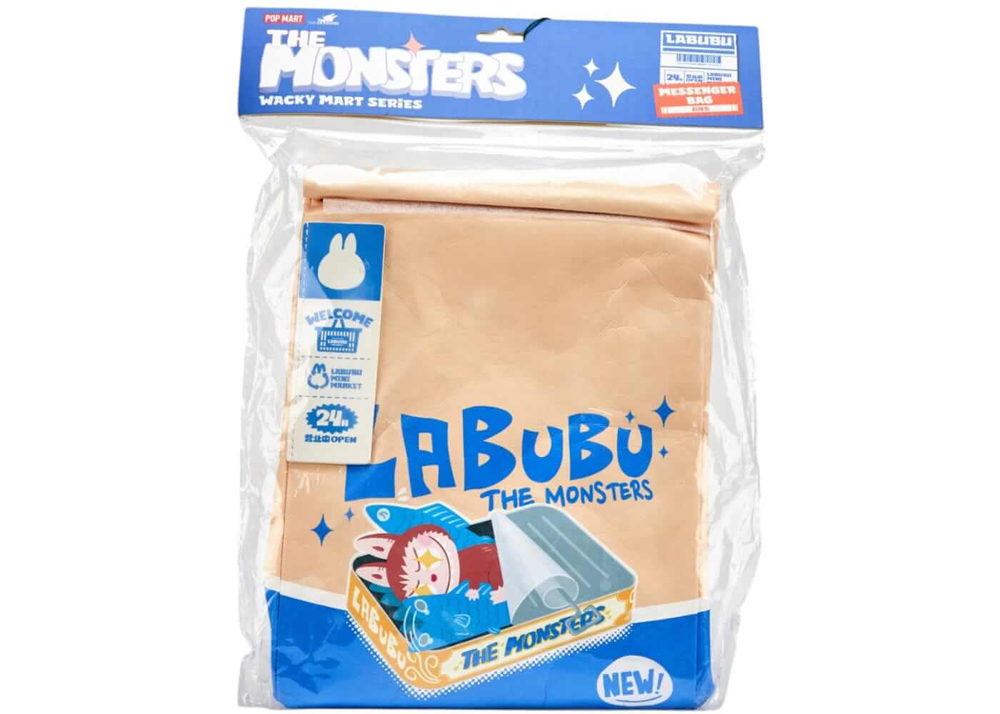 Pop Mart Labubu The Monsters Wacky Mart Series Messenger Bag - BigBoiSneakers 