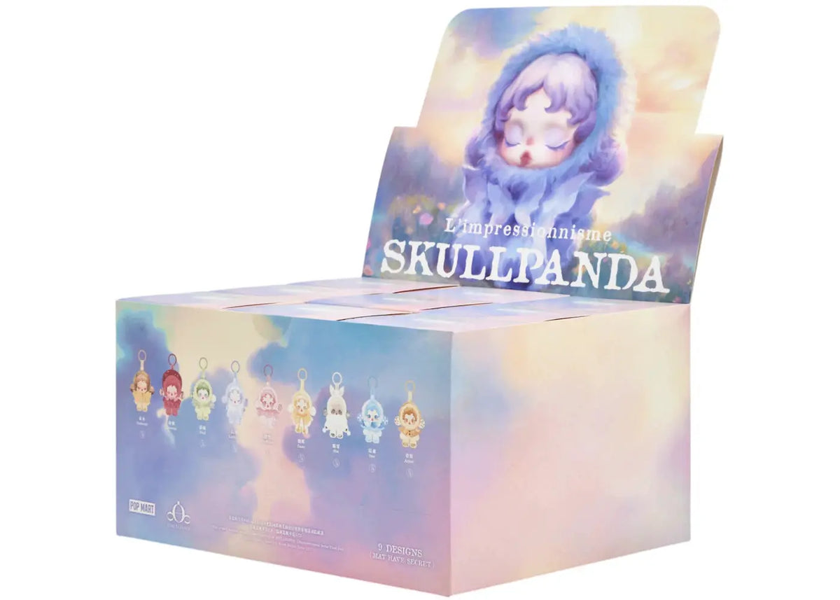 Pop Mart L'impressionnisme θSKULLPANDA Series Plush Doll Sealed Case (9 Blind Box) by Pop Mart