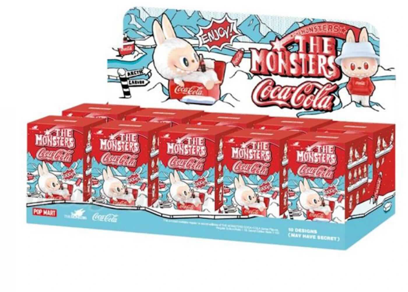 Pop Mart The Monsters Labubu Coca-Cola Series Sealed Case (10 Blind Box) - BigBoiSneakers 