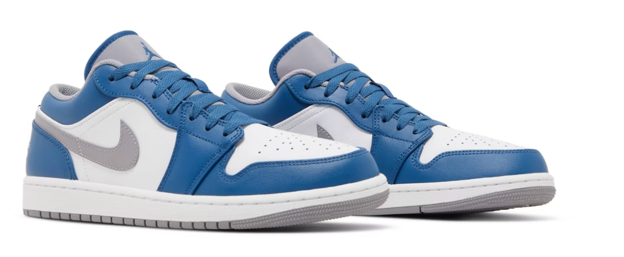 Jordan 1 Low True Blue (GS)