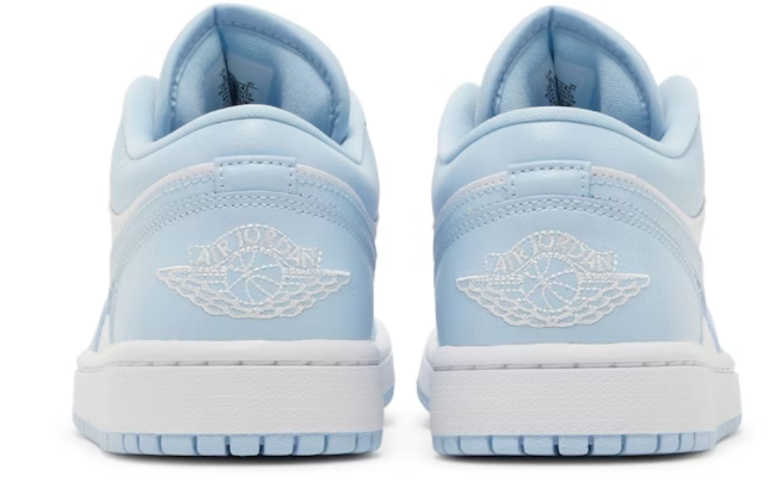 Jordan 1 Low White Ice Blue (Women's)