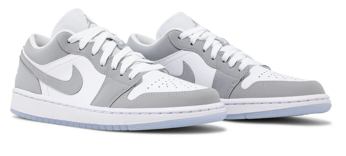 Jordan 1 Low Wolf Grey (Women's)