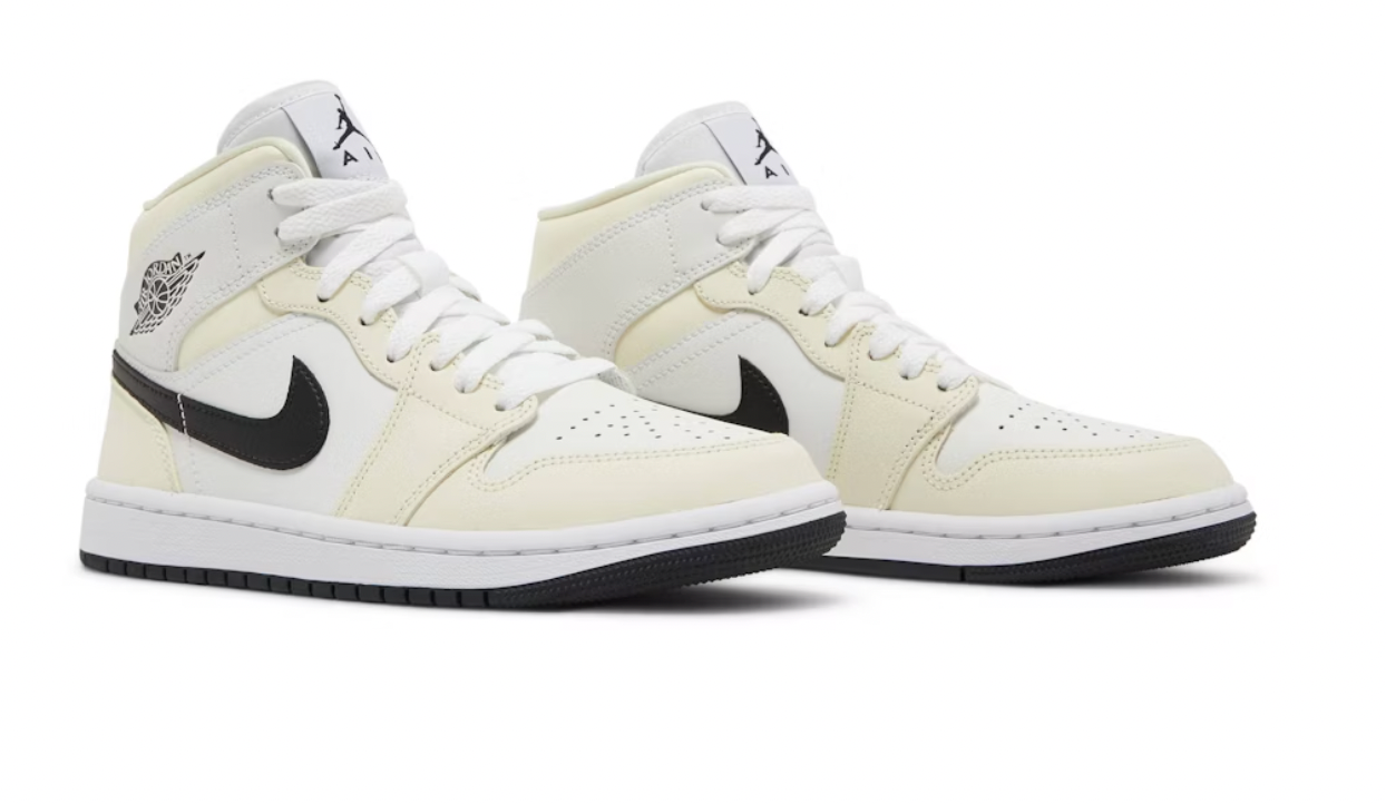 Jordan 1 Mid Coconut Milk (Women's)