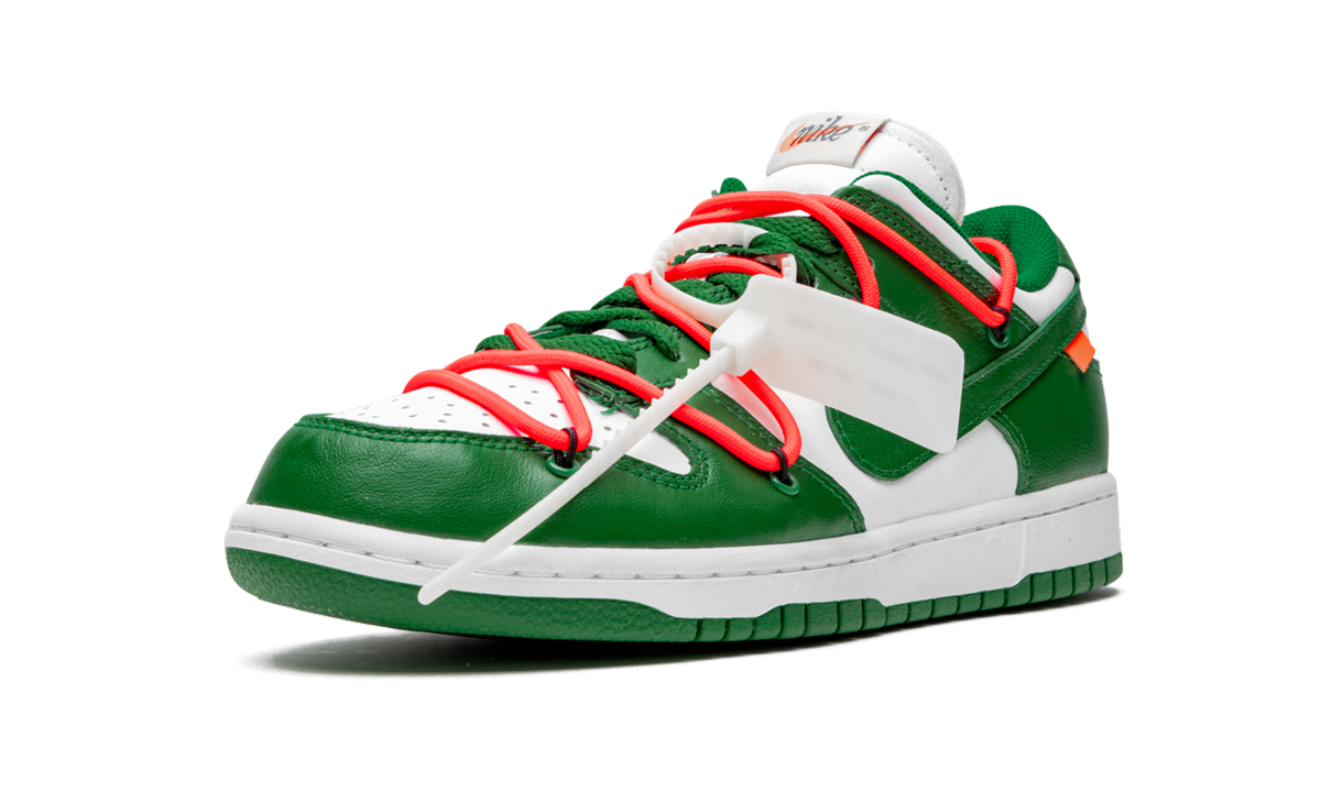 Nike Dunk Low Off-White Pine Green by Nike