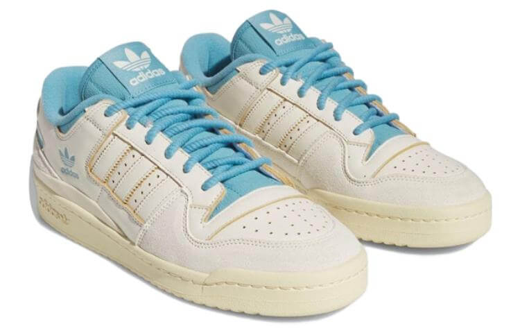 adidas Forum 84 Low CL Off White Preloved Blue - BigBoiSneakers 