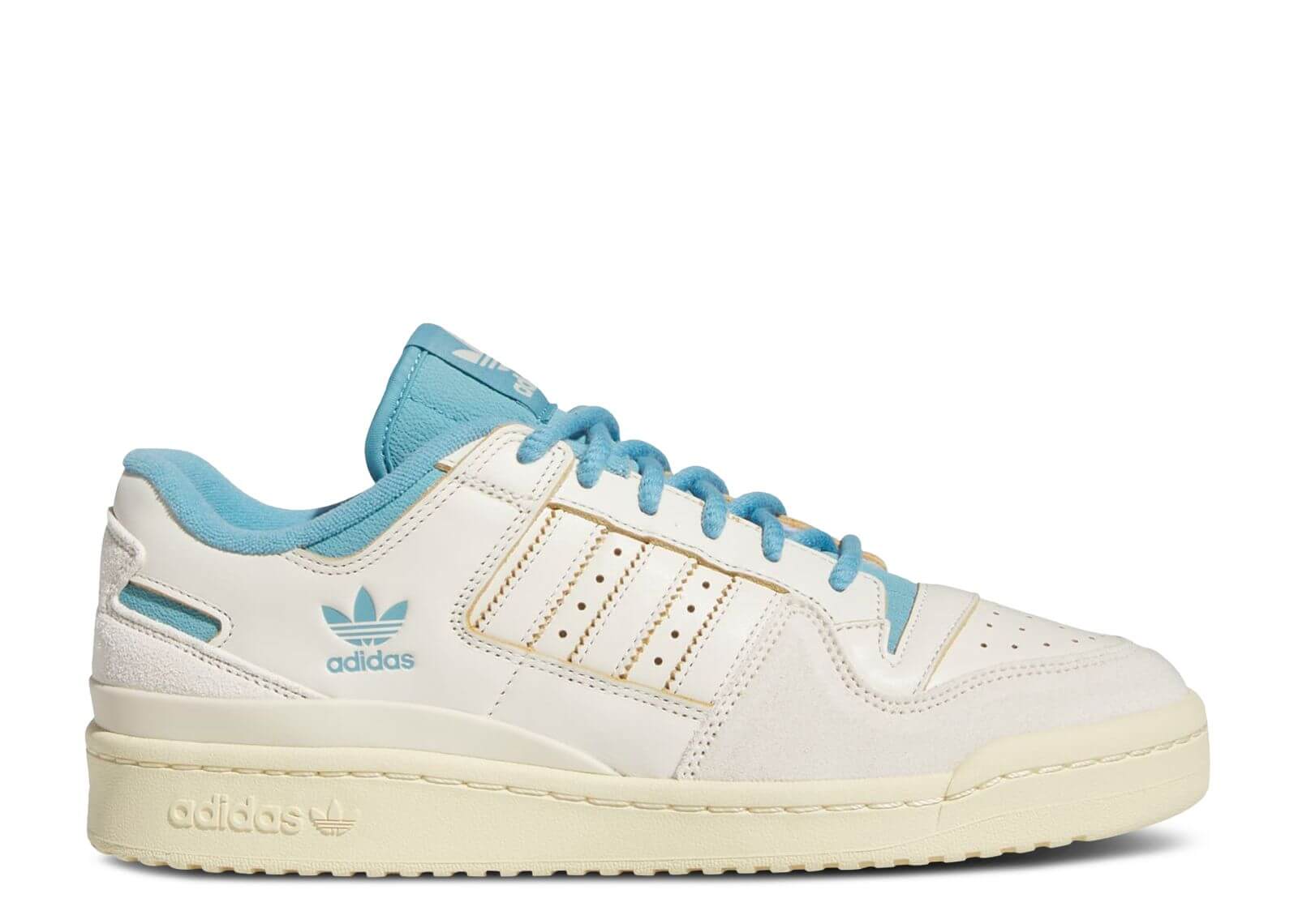 adidas Forum 84 Low CL Off White Preloved Blue - BigBoiSneakers 