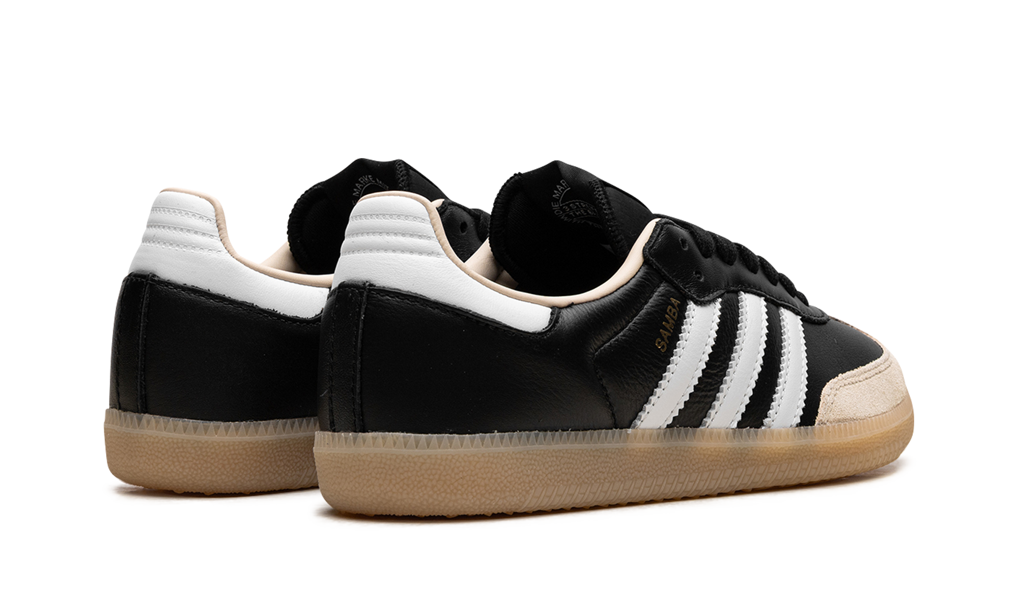 adidas Samba OG Core Black Cloud White Gum - BigBoiSneakers 