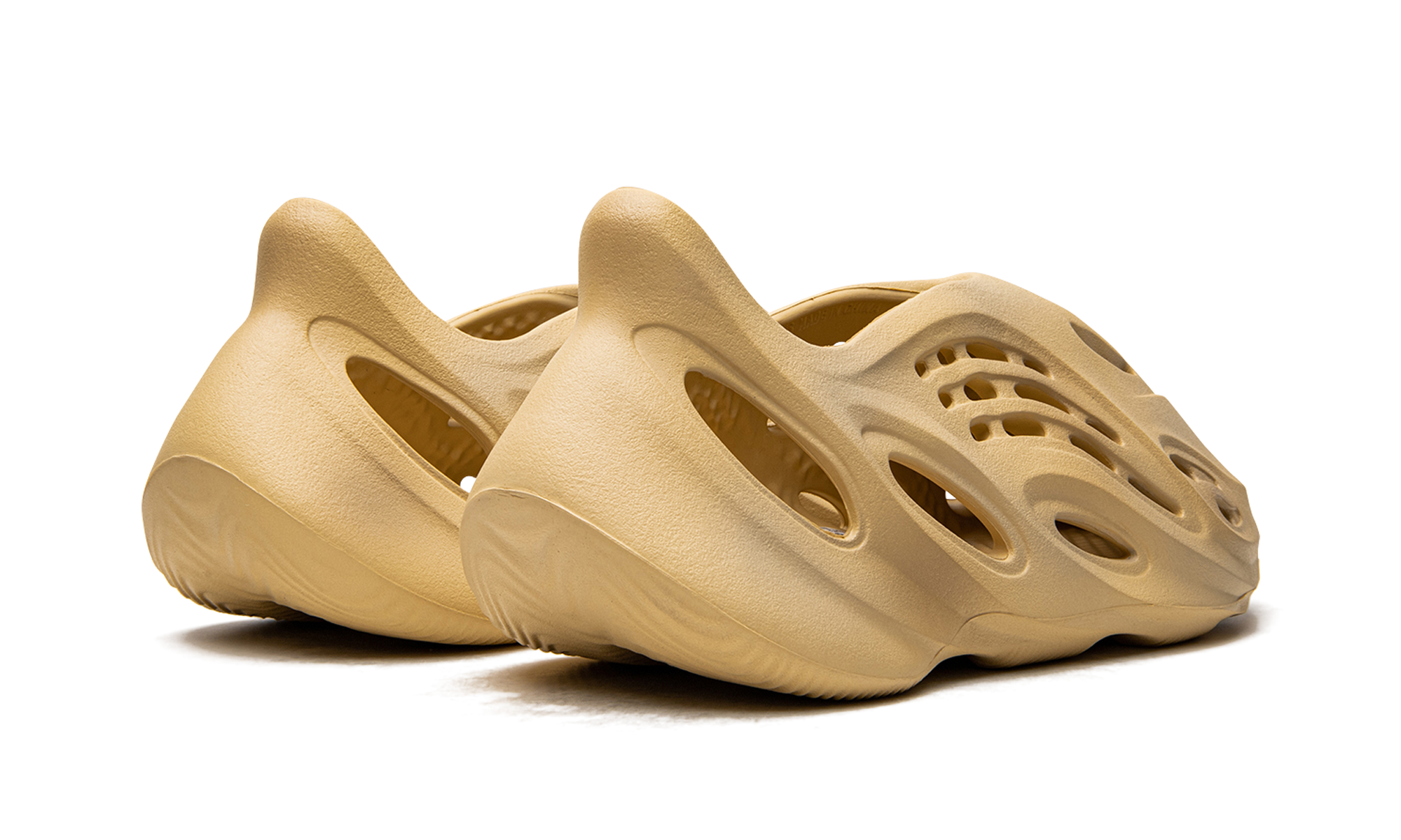Adidas Yeezy Foam RNR Desert Sand Lightweight One Piece Foam Sneaker With EVA And Algae - BigBoiSneakers 