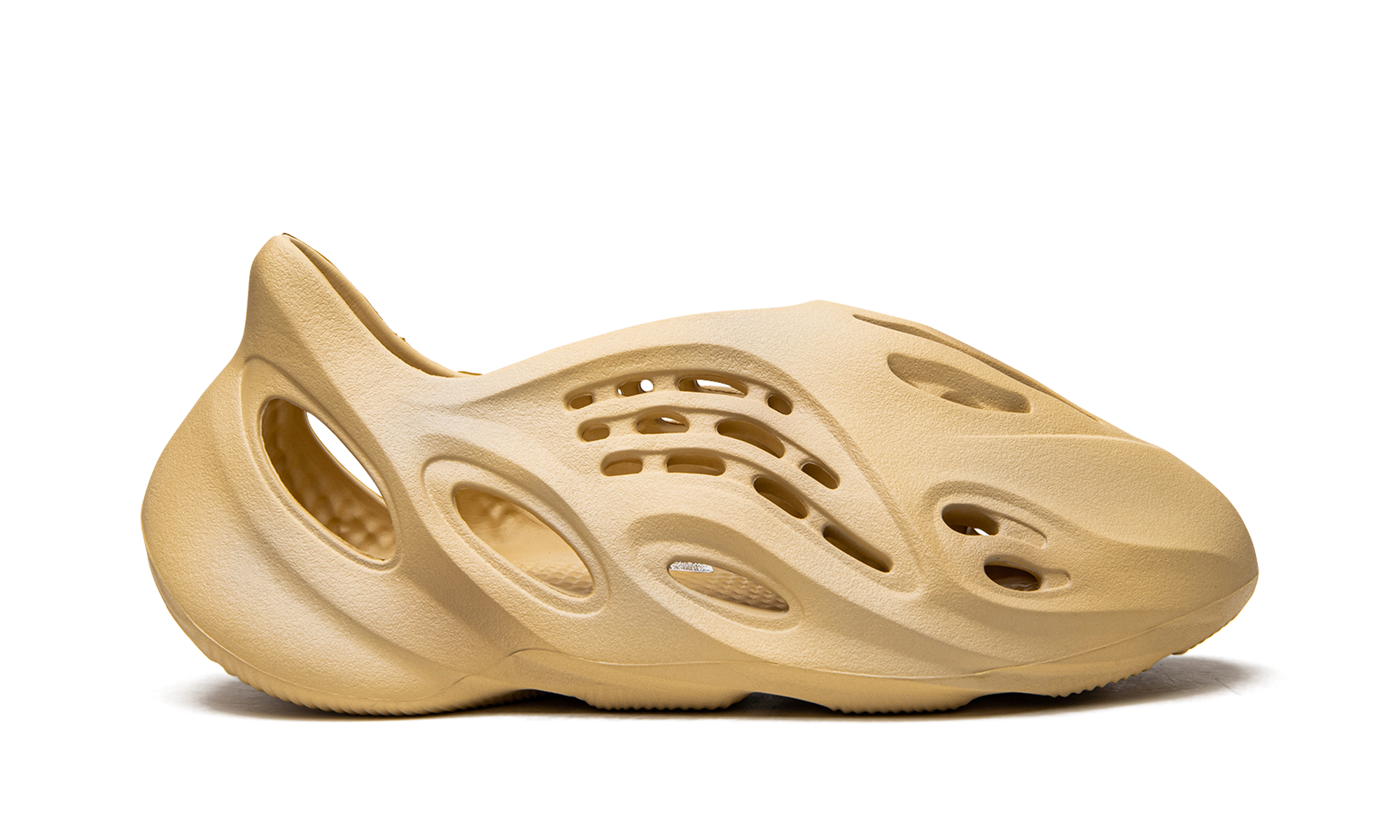 Adidas Yeezy Foam RNR Desert Sand Lightweight One Piece Foam Sneaker With EVA And Algae - BigBoiSneakers 