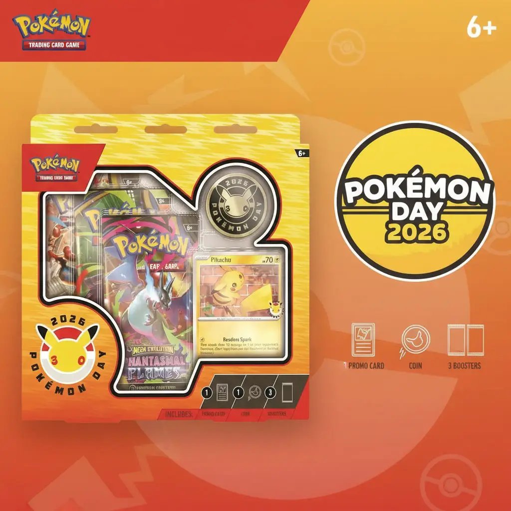 2026 Pokémon Day Pikachu Collection (30th Anniversary) by Pokemon