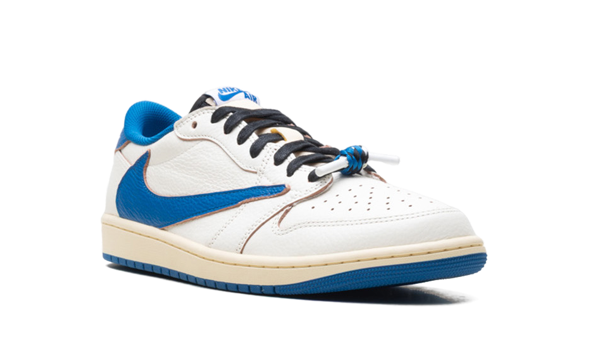 Jordan 1 Retro Low OG SP Fragment x Travis Scott Sail Military Blue