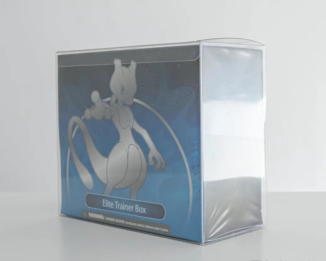 Elite Trainer Box Pack - Transparent Hard Plastic Box- Dustproof, Sturdy Protection for Collector's Boxes by Pokemon