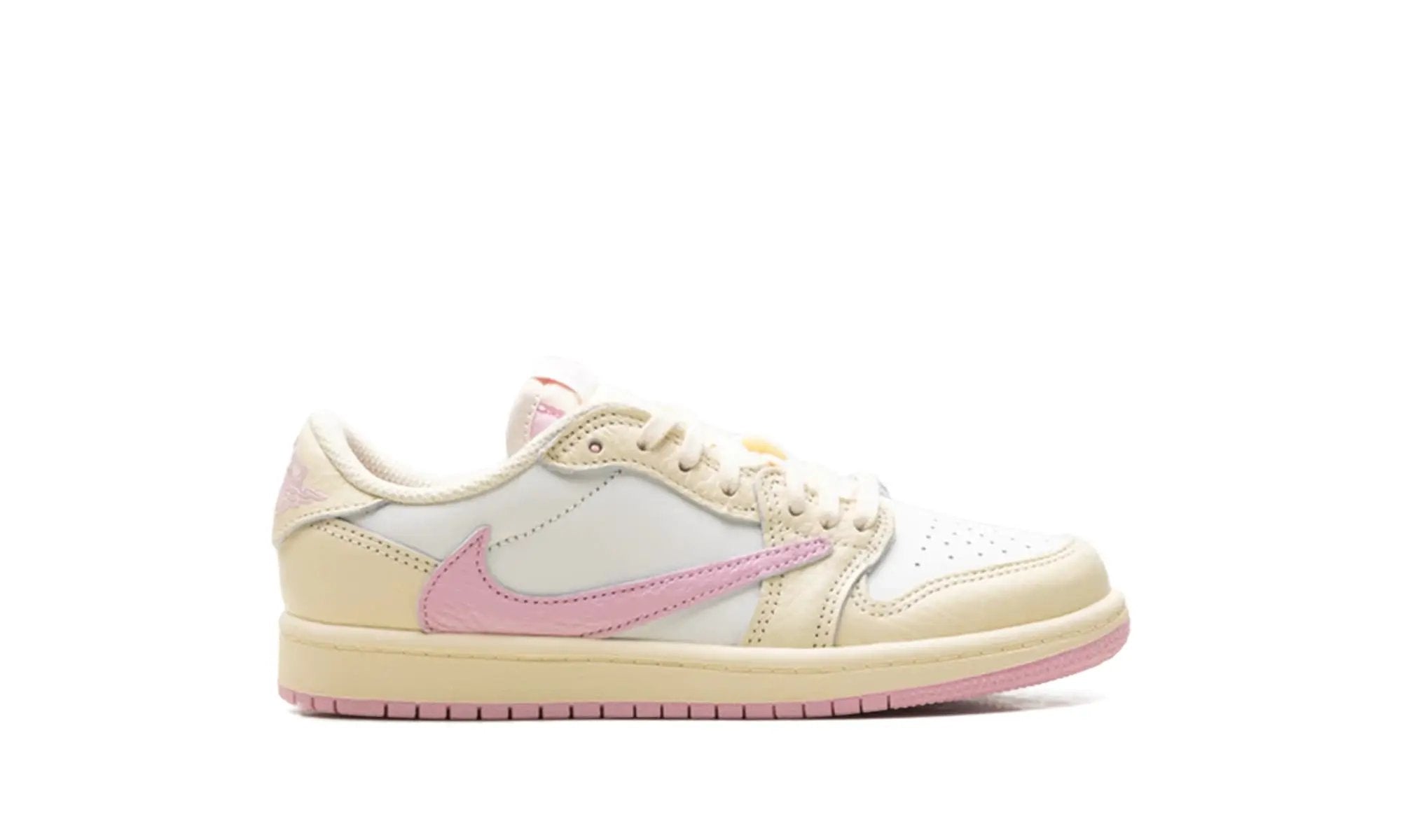 Jordan 1 Retro Low OG SP Travis Scott Shy Pink by Jordan