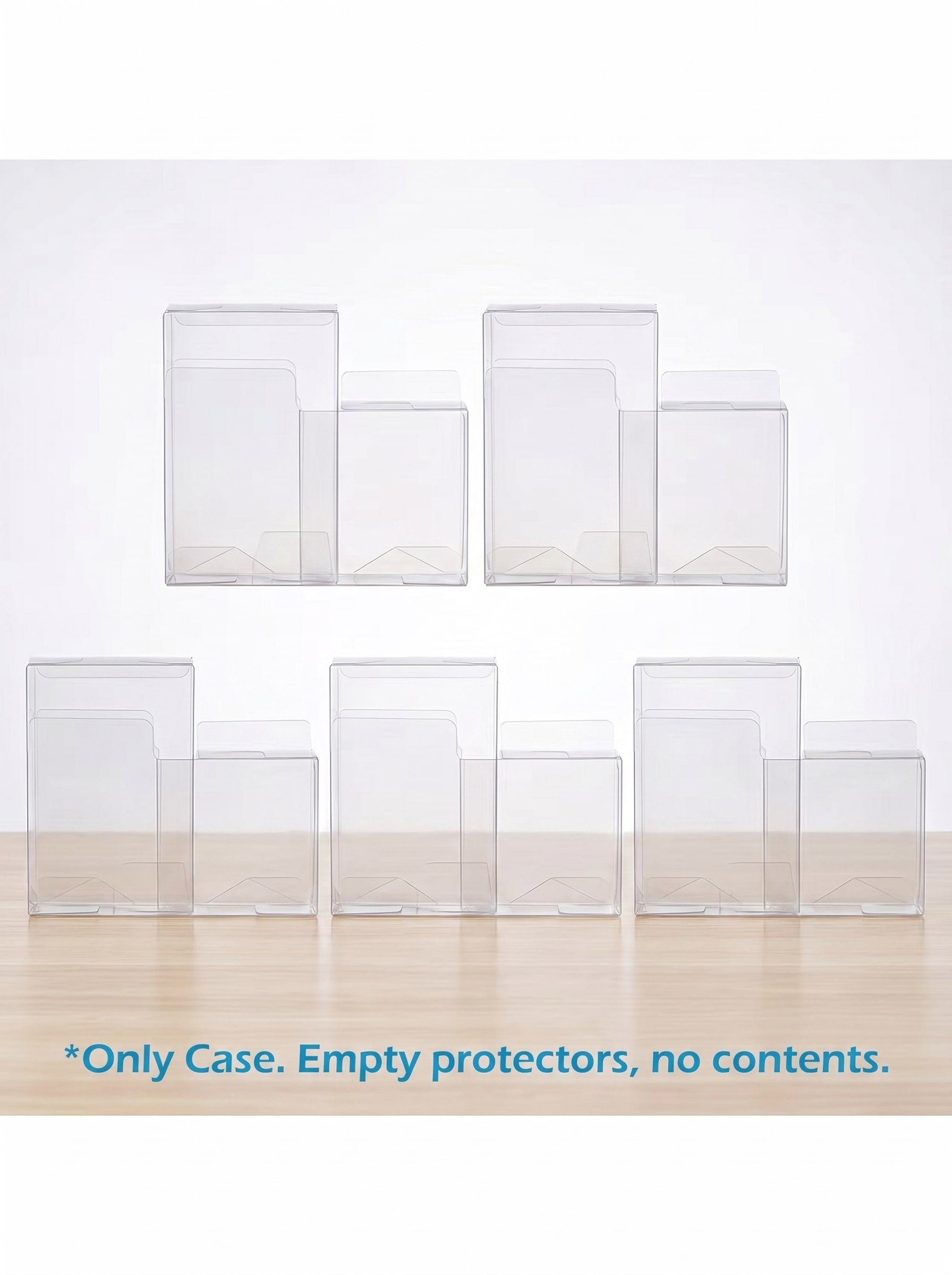 Clear Plastic Display Protector for Booster Pack Box by Pokemon