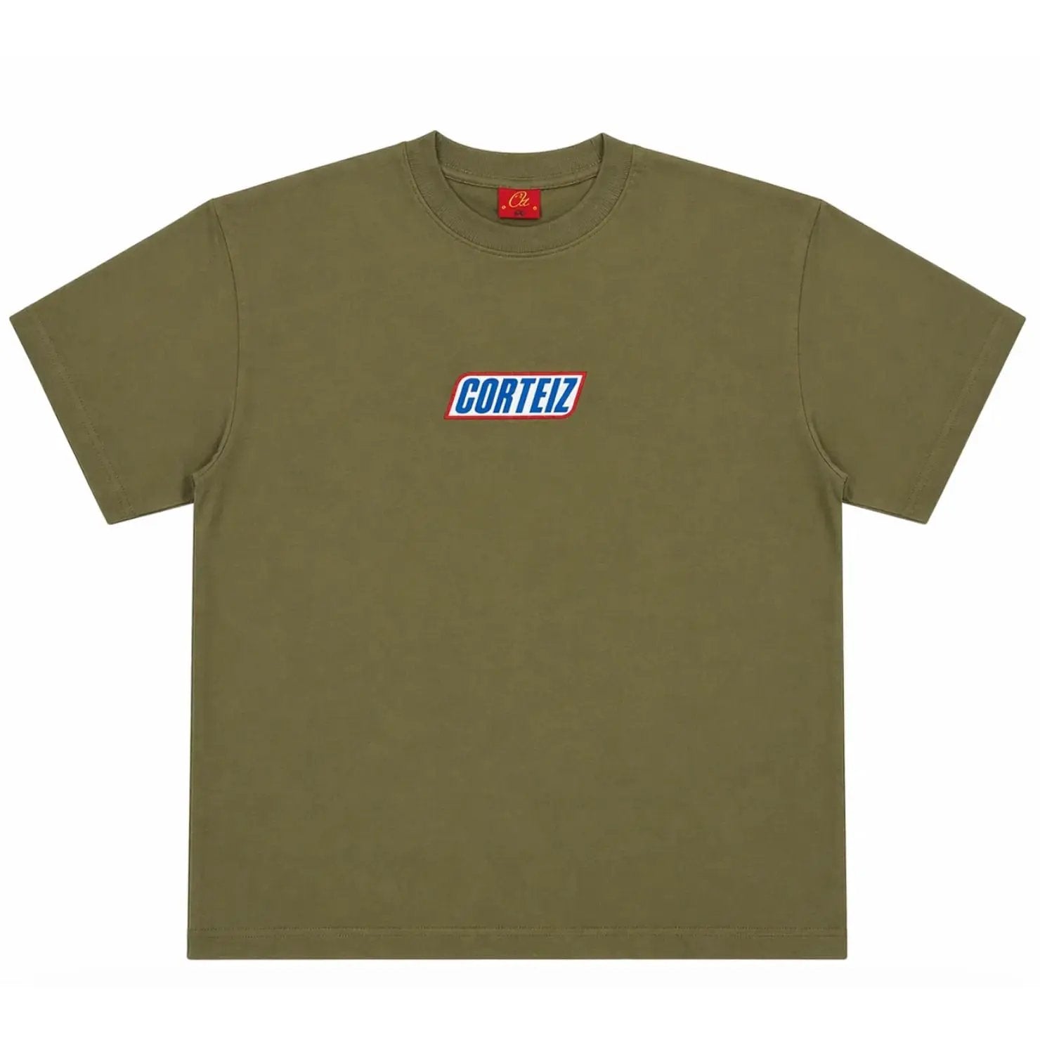 Corteiz Snickers Tee Olive by Corteiz