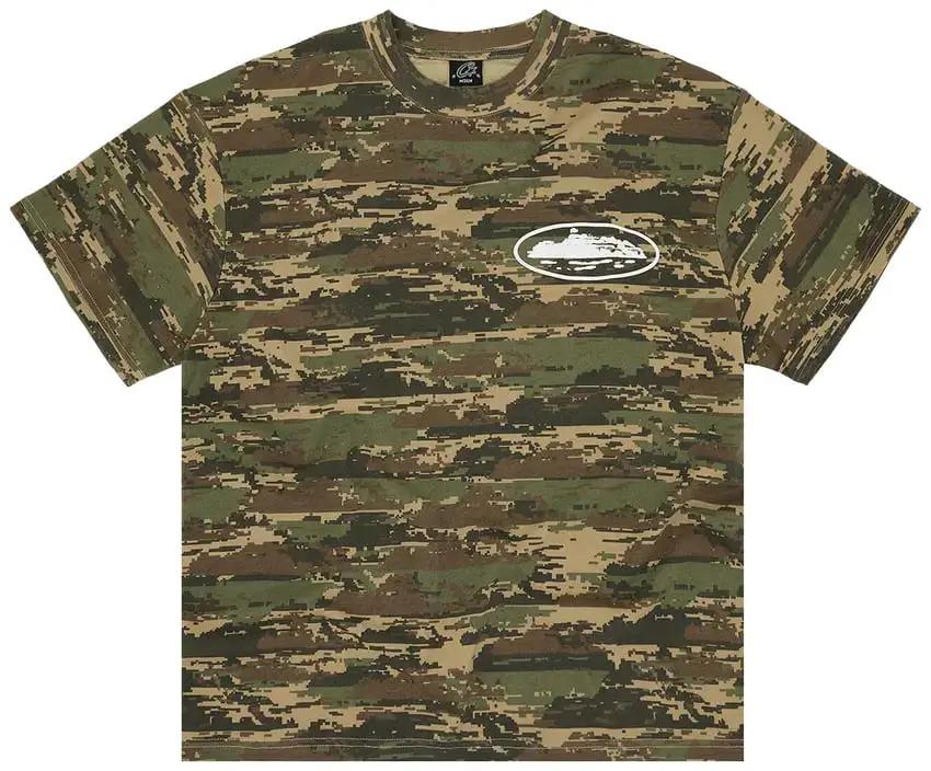 Corteiz Island Puff Print Tee 'Digi Camo' by Corteiz