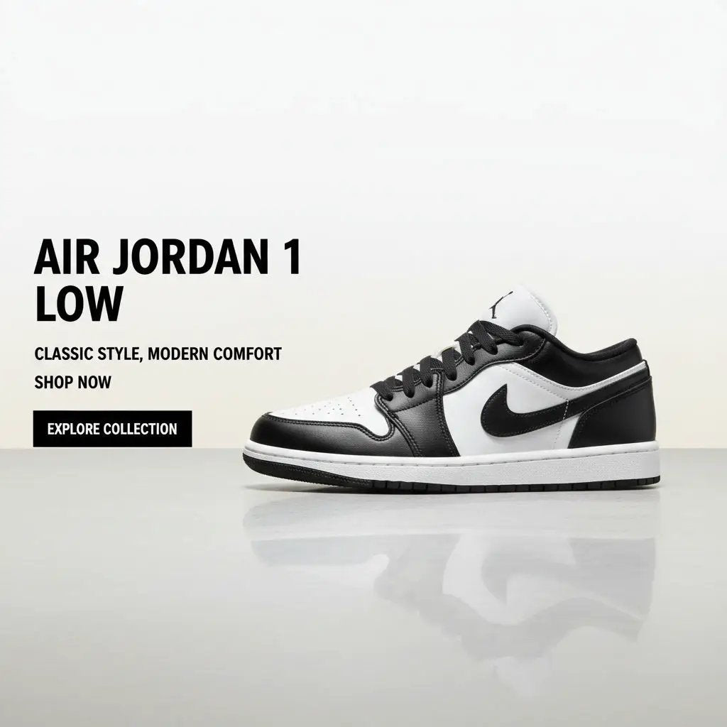 Jordan 1 Low Panda (2023) (Women's) by Jordan