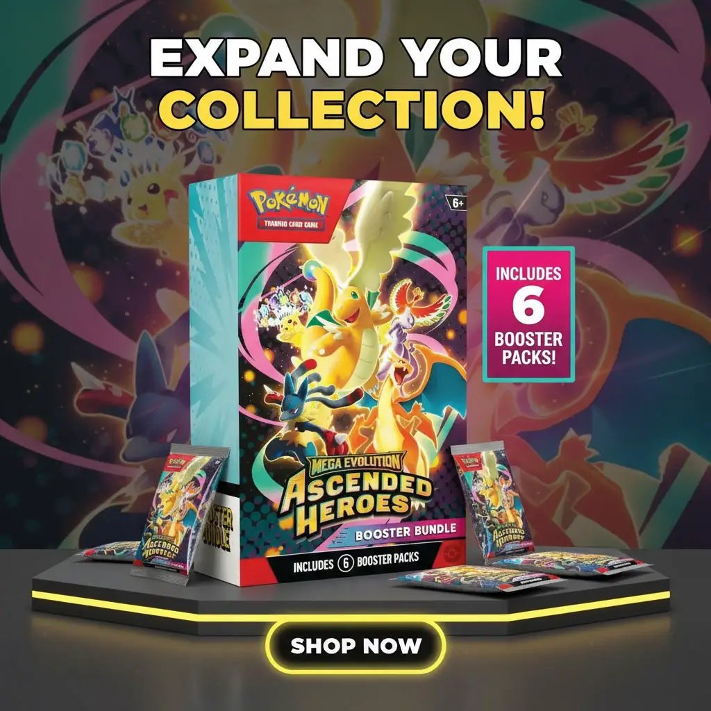 2026 Pokémon Mega Evolution Ascended Heroes Booster Bundle by Pokemon