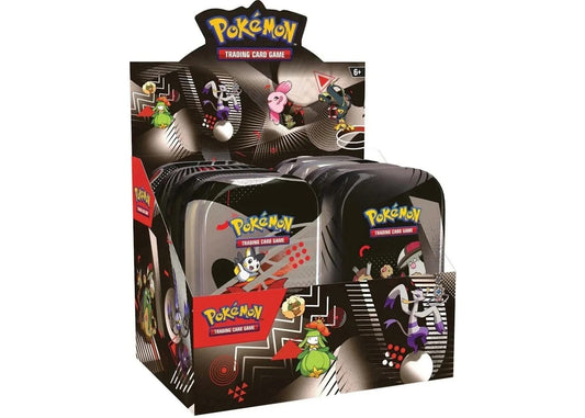 Pokemon Unova White Flare & Black Bolt Mini Tin Display Pokémon Scarlet & Violet