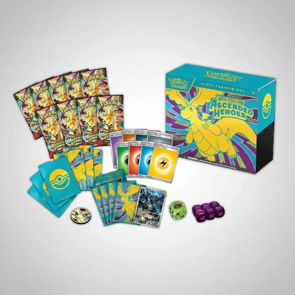 2026 Pokémon Mega Evolution Ascended Heroes Elite Trainer Box by Pokemon