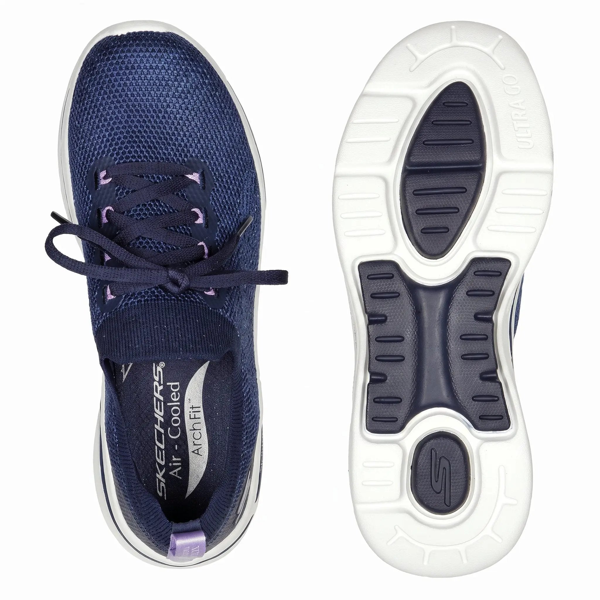 Skechers Slip-ins Go Walk Arch Fit 2.0 Kathy Navy White (Women's) by Skechers