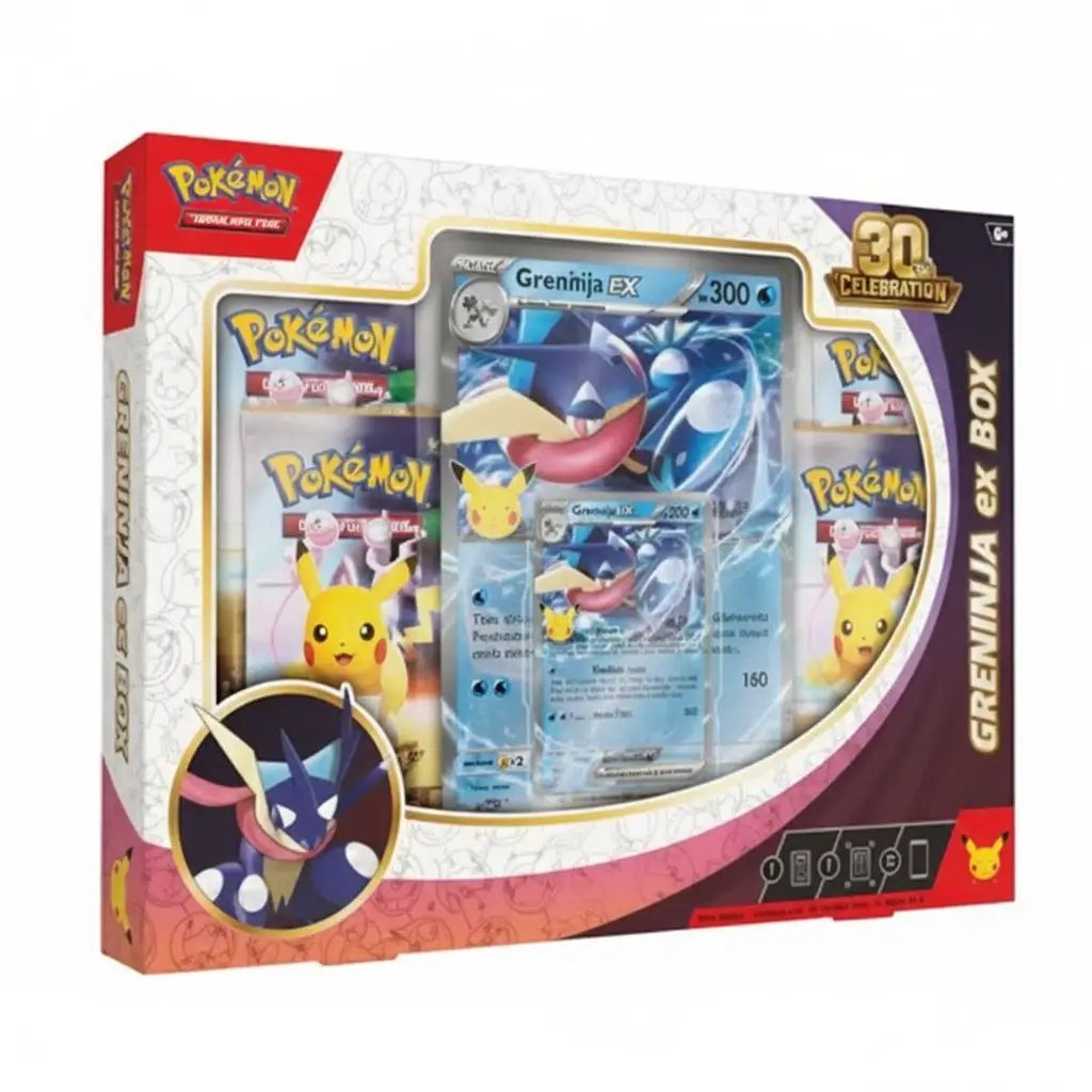 2026 Pokémon Mega Evolution 30th Celebration Greninja ex Box by Pokemon
