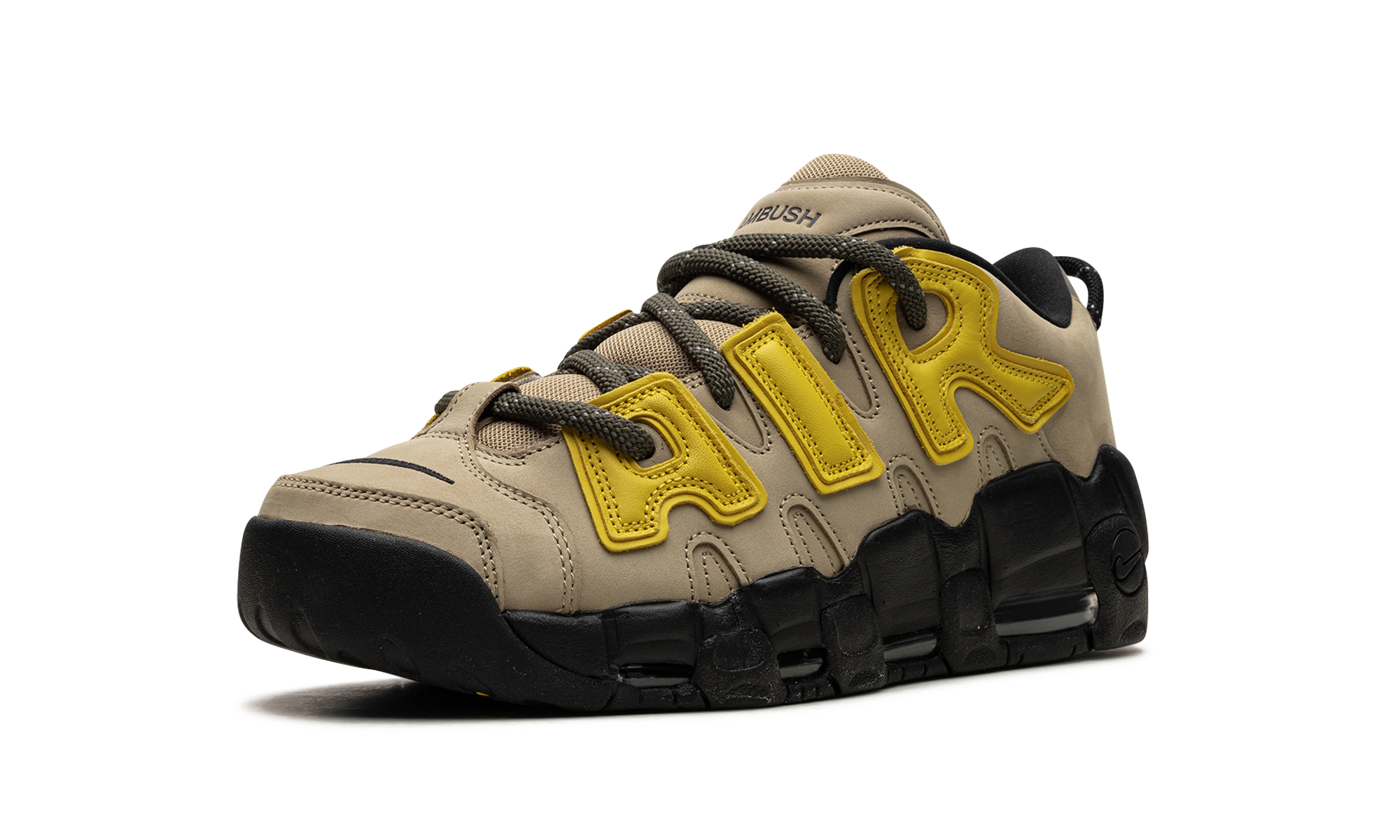 Nike Air More Uptempo Low AMBUSH Vivid Sulfur Limestone
