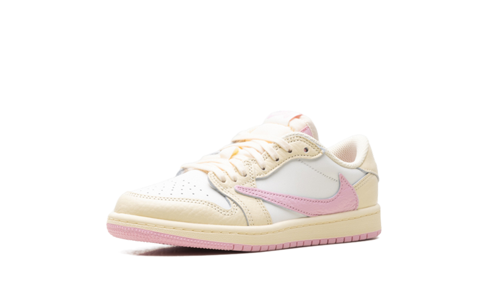 Air Jordan 1 Retro Low OG SP Travis Scott Shy Pink by Jordan