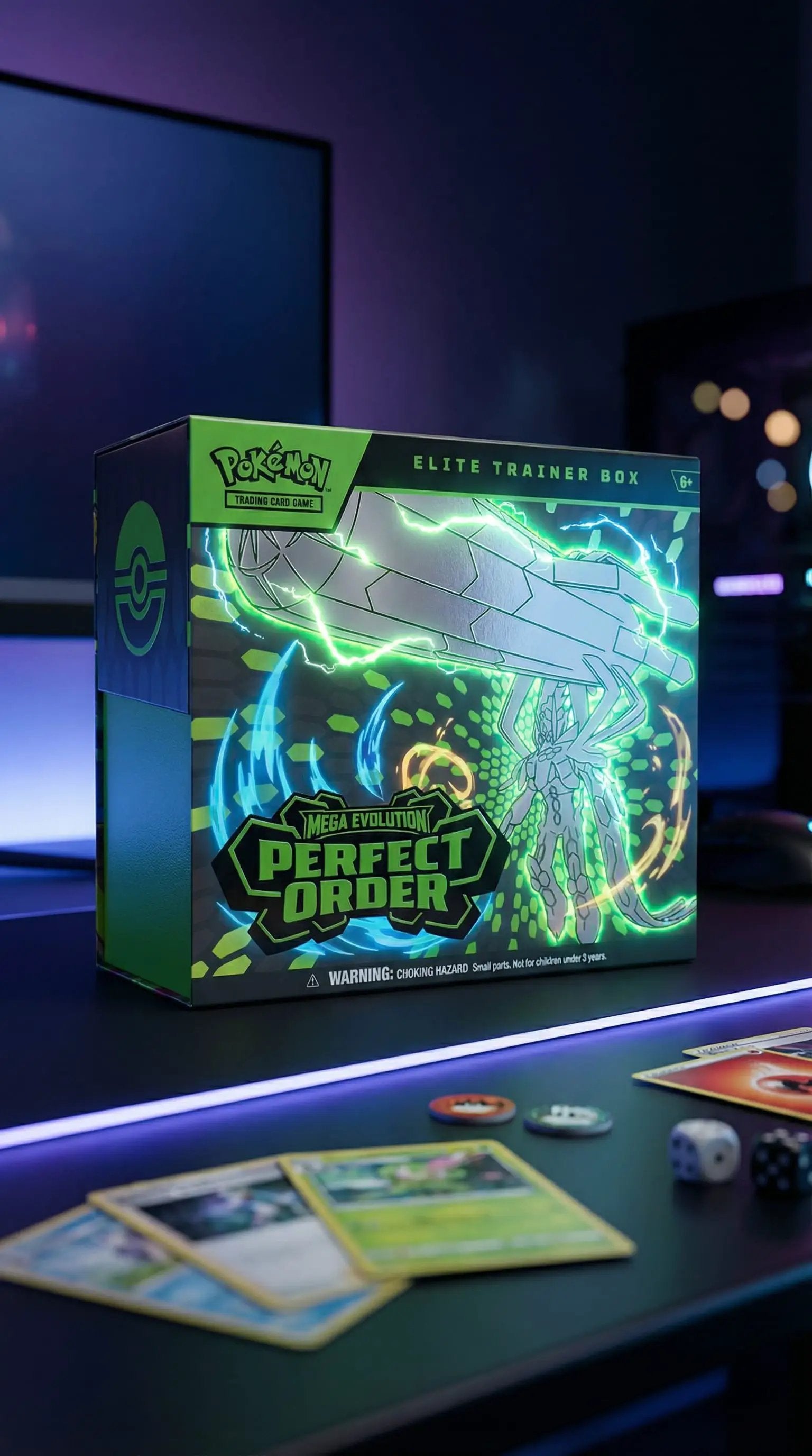 2026 Pokémon Mega Evolution Perfect Order Elite Trainer Box by Pokemon