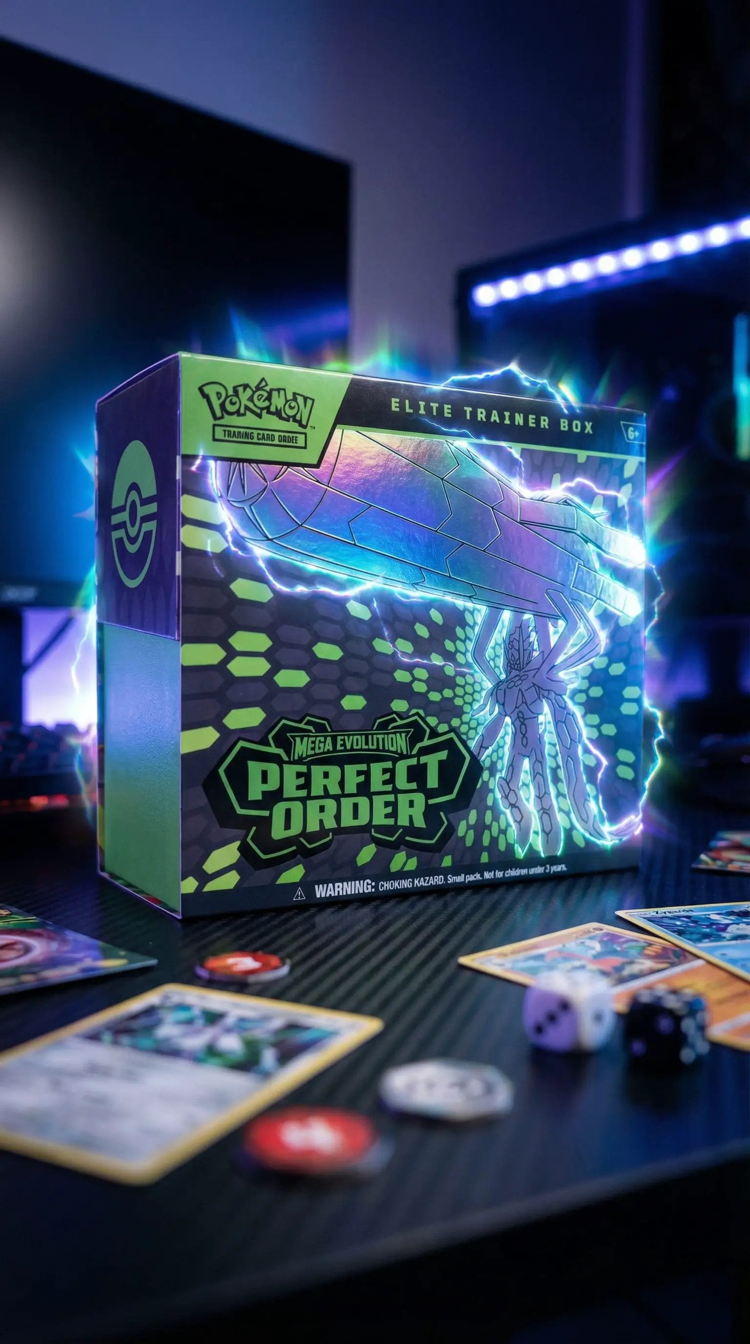 2026 Pokémon Mega Evolution Perfect Order Elite Trainer Box by Pokemon