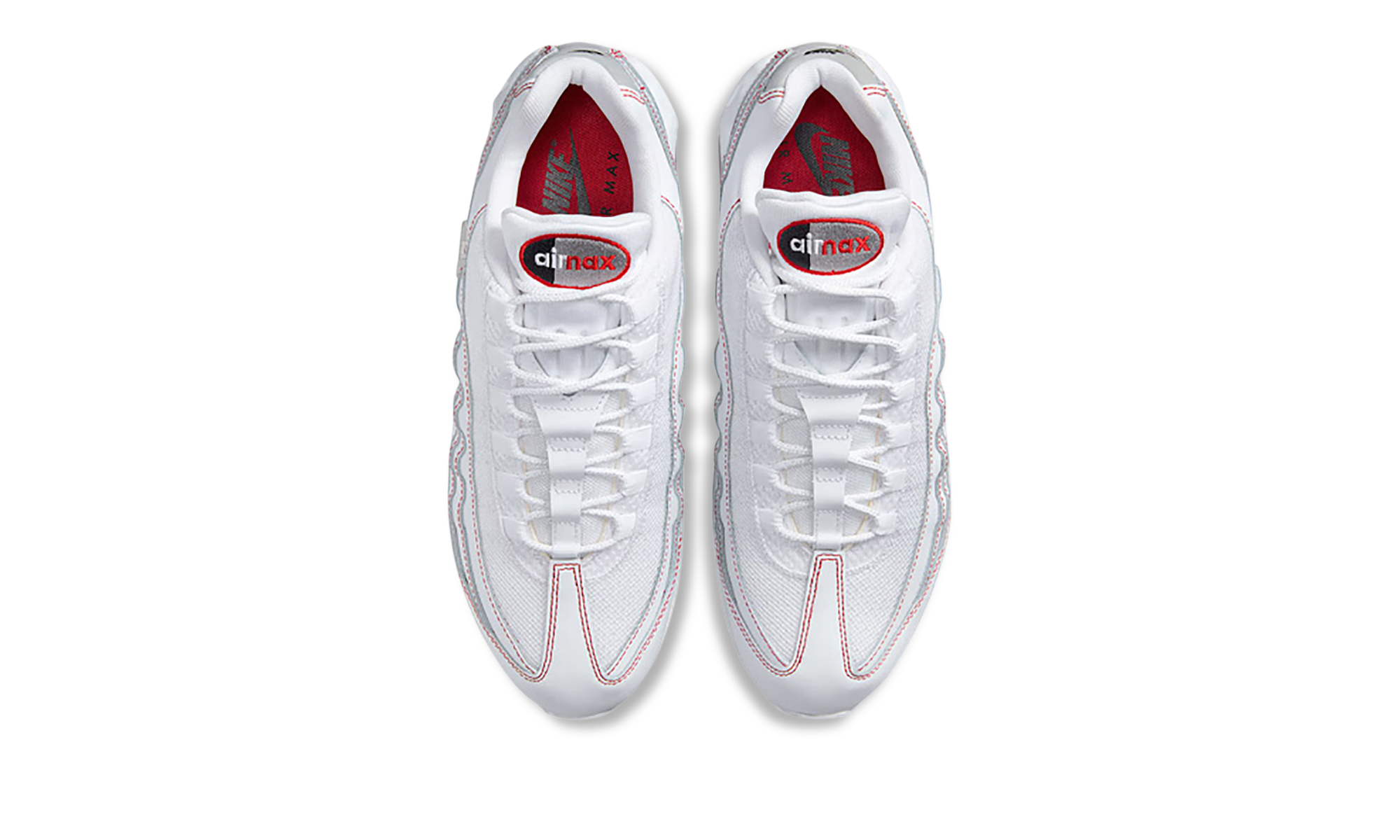 Nike Air Max 95 OG Big Bubble White University Red