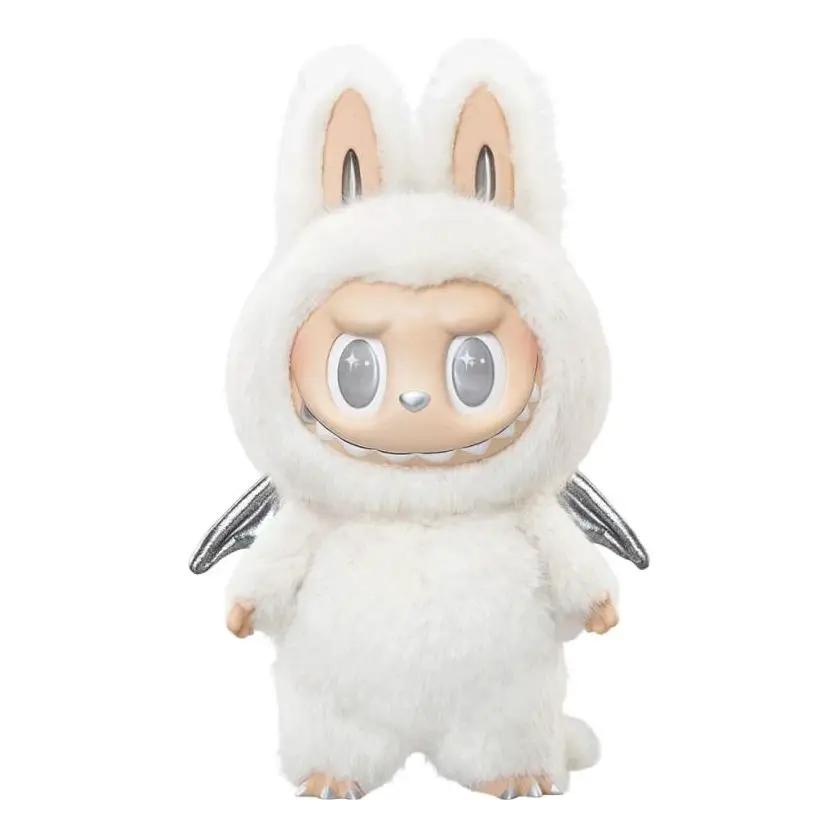 Pop Mart The Monsters Labubu Zimomo Angel in Clouds Figure + Tote Bag by Pop Mart