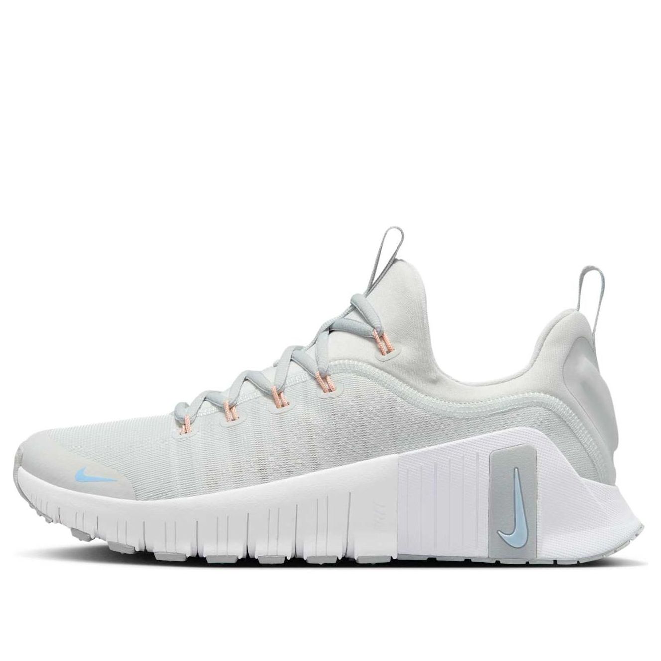 Nike Free Metcon 6 Photon Dust Light Smoke Grey Summit White Metallic Silver (Women's)