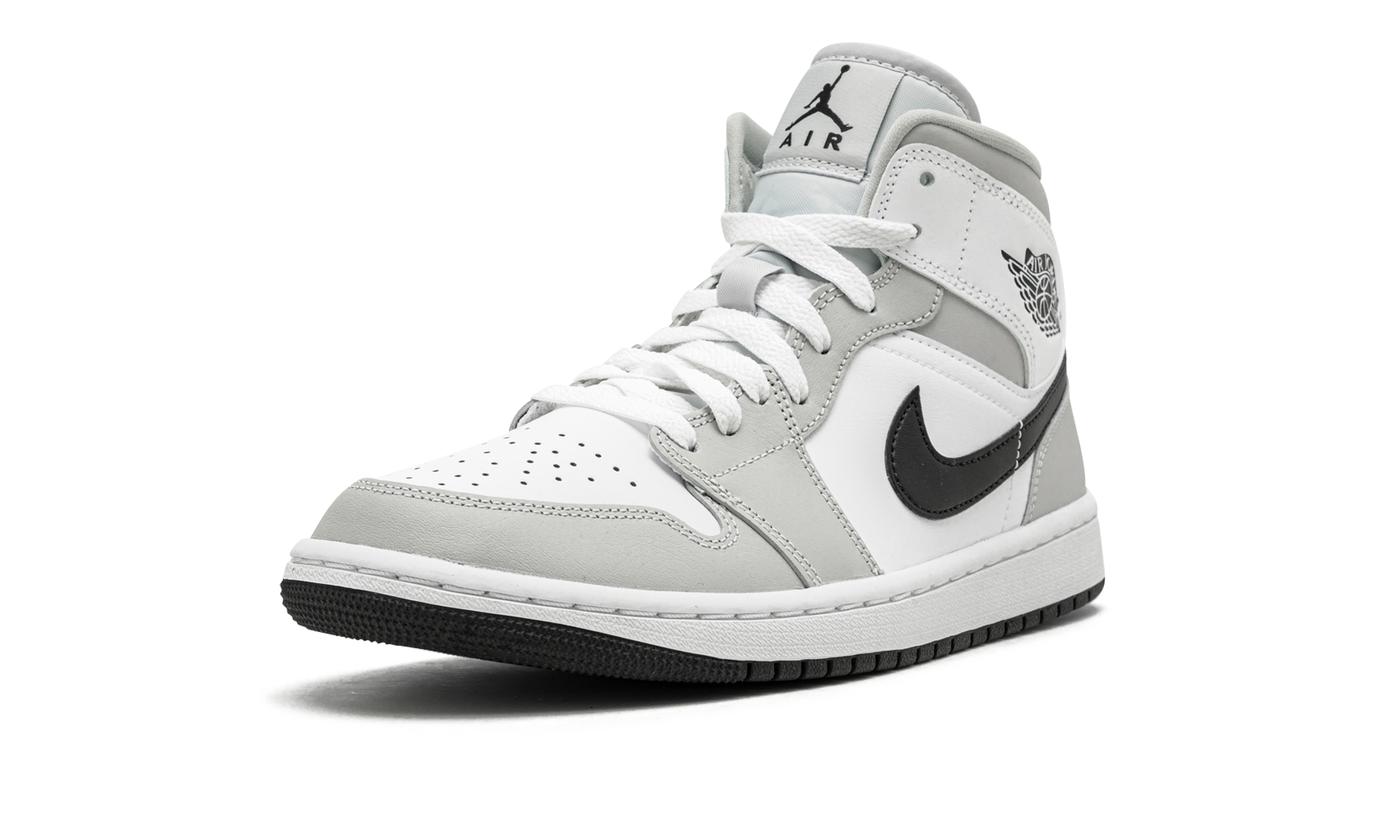 Jordan 1 Mid Light Smoke Grey (Women's)