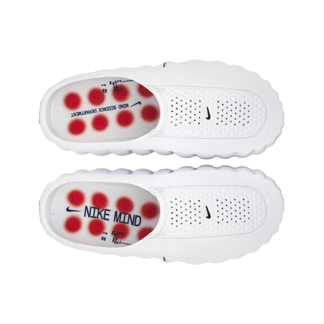Nike Mind 001 Slide White Speed Red by Nike