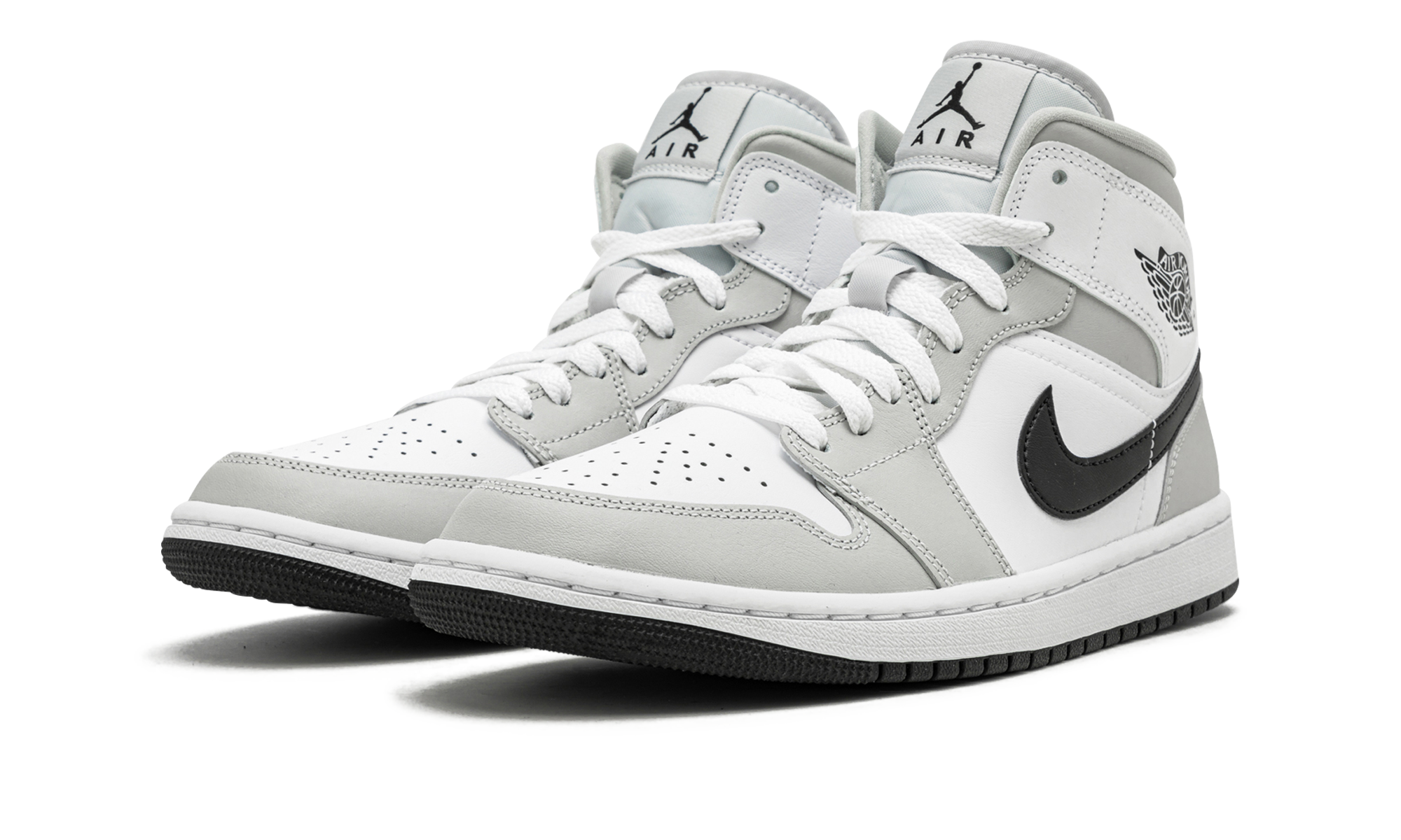Jordan 1 Mid Light Smoke Grey (Women's)