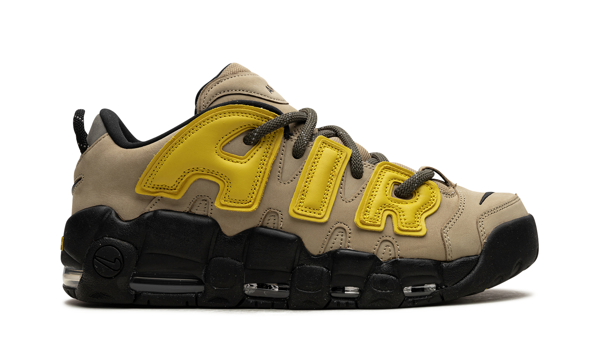 Nike Air More Uptempo Low AMBUSH Vivid Sulfur Limestone