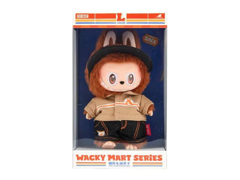 Pop Mart Labubu The Monsters Wacky Mart Series Vinyl Plush Hanging Card by Pop Mart