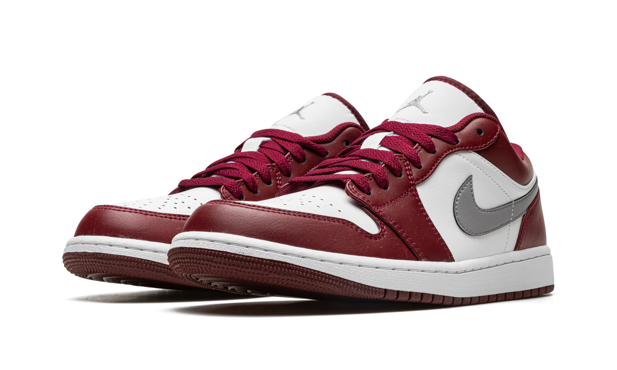 Jordan 1 Low White Bordeaux