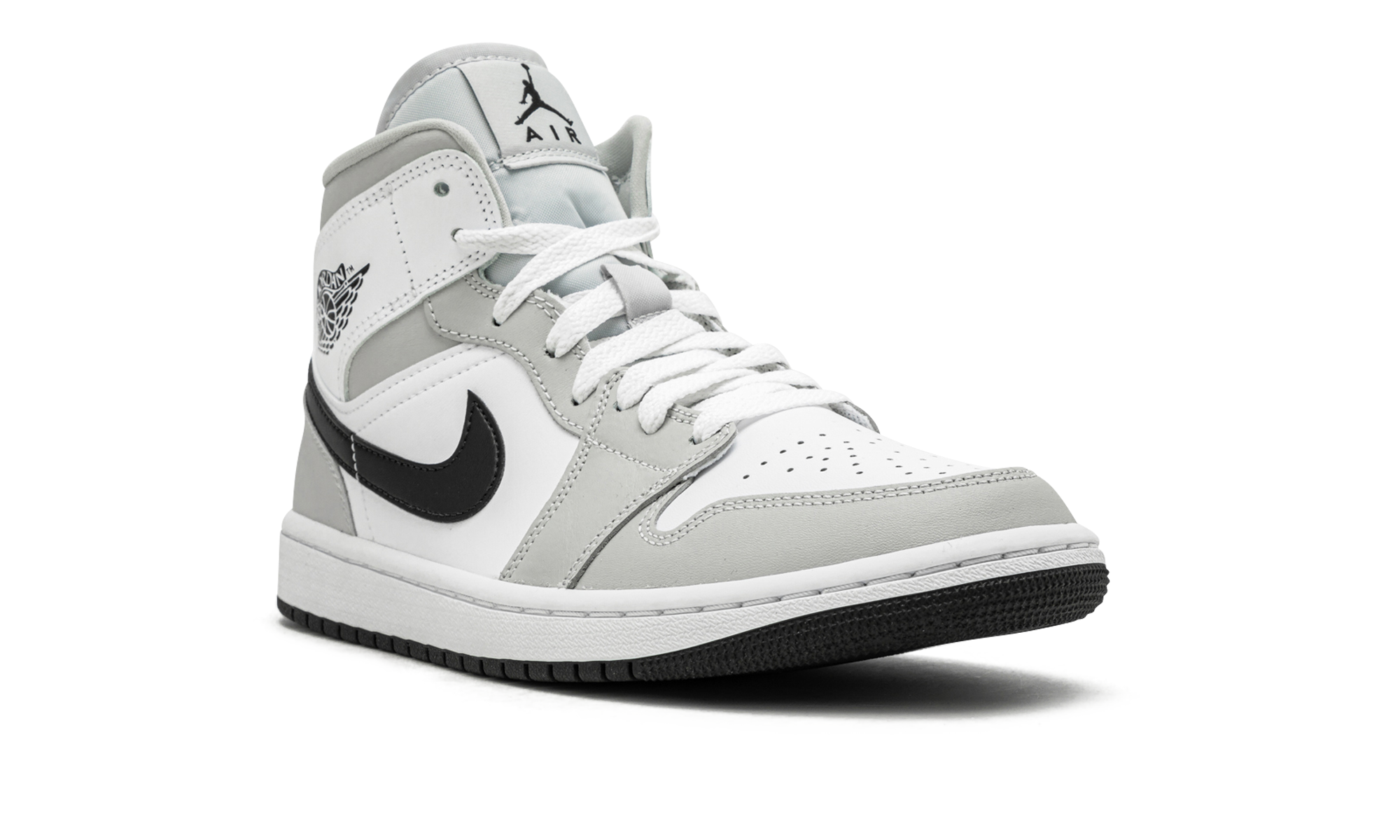Jordan 1 Mid Light Smoke Grey (Women's)