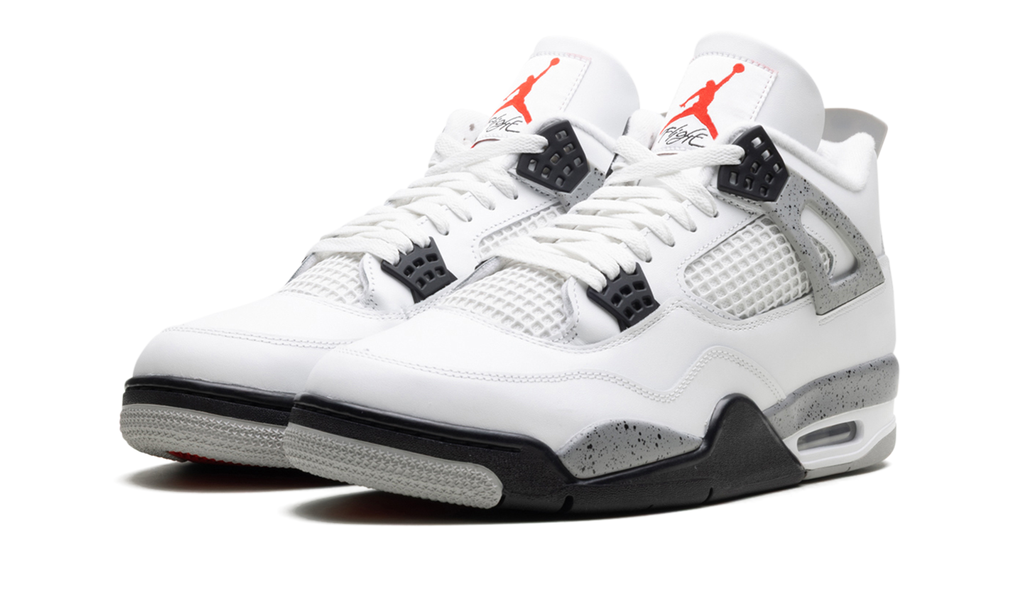Jordan 4 Retro White Cement (2025) (GS) by Jordan
