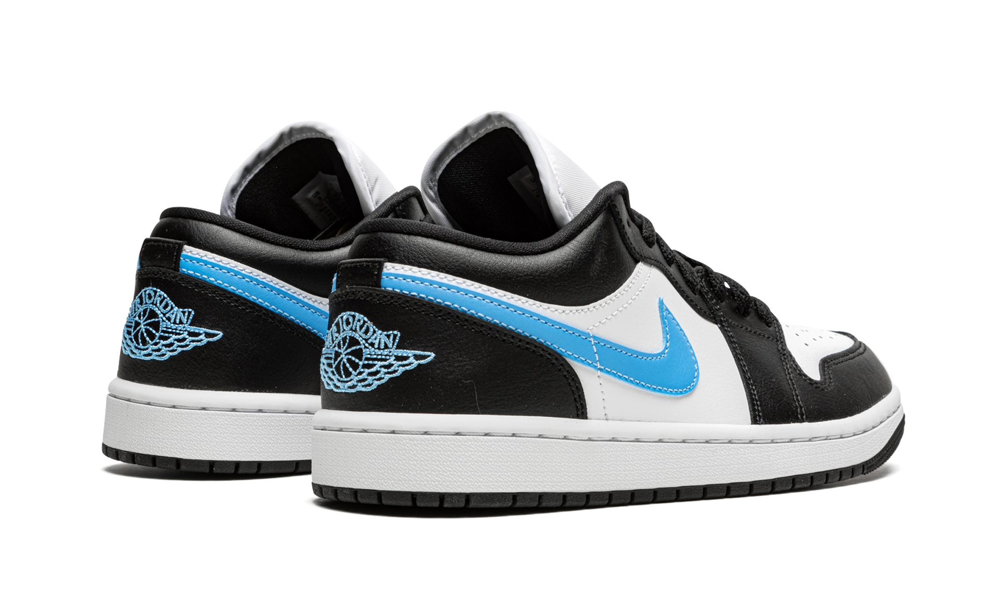 Jordan 1 Low Black University Blue White (Women's)