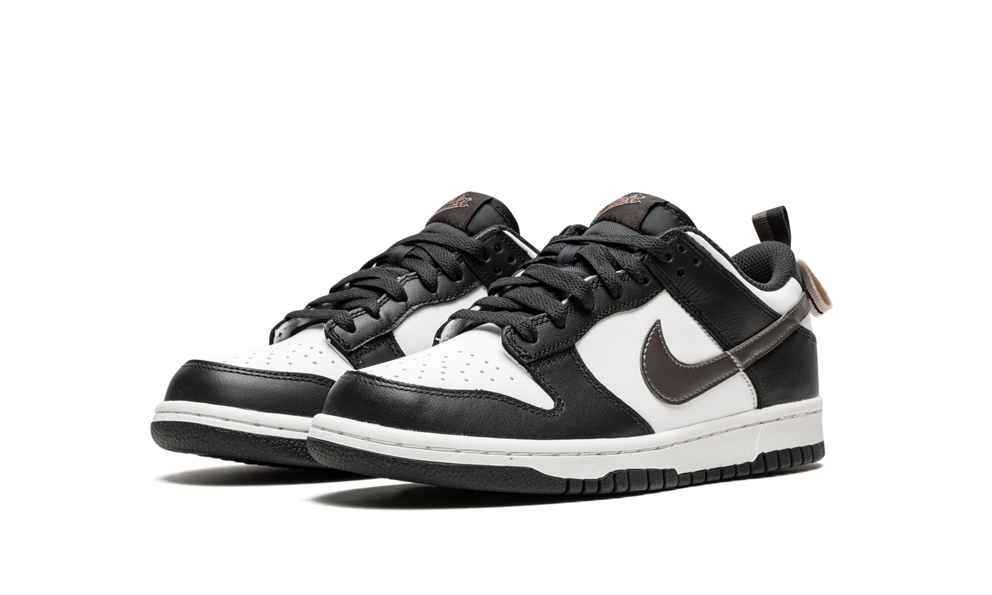 Nike Dunk Low Black White Metallic (GS)