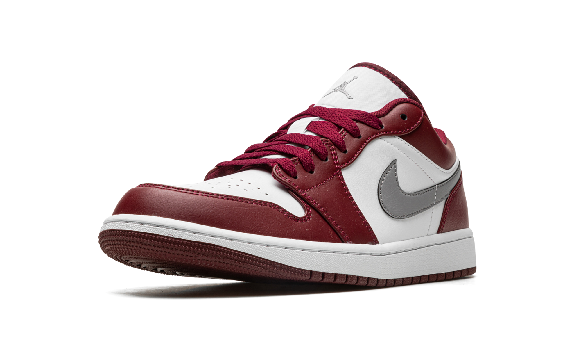 Jordan 1 Low White Bordeaux